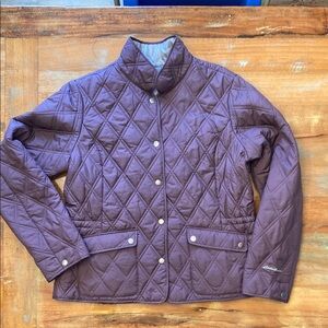 Women's Quilted Purple Jacket